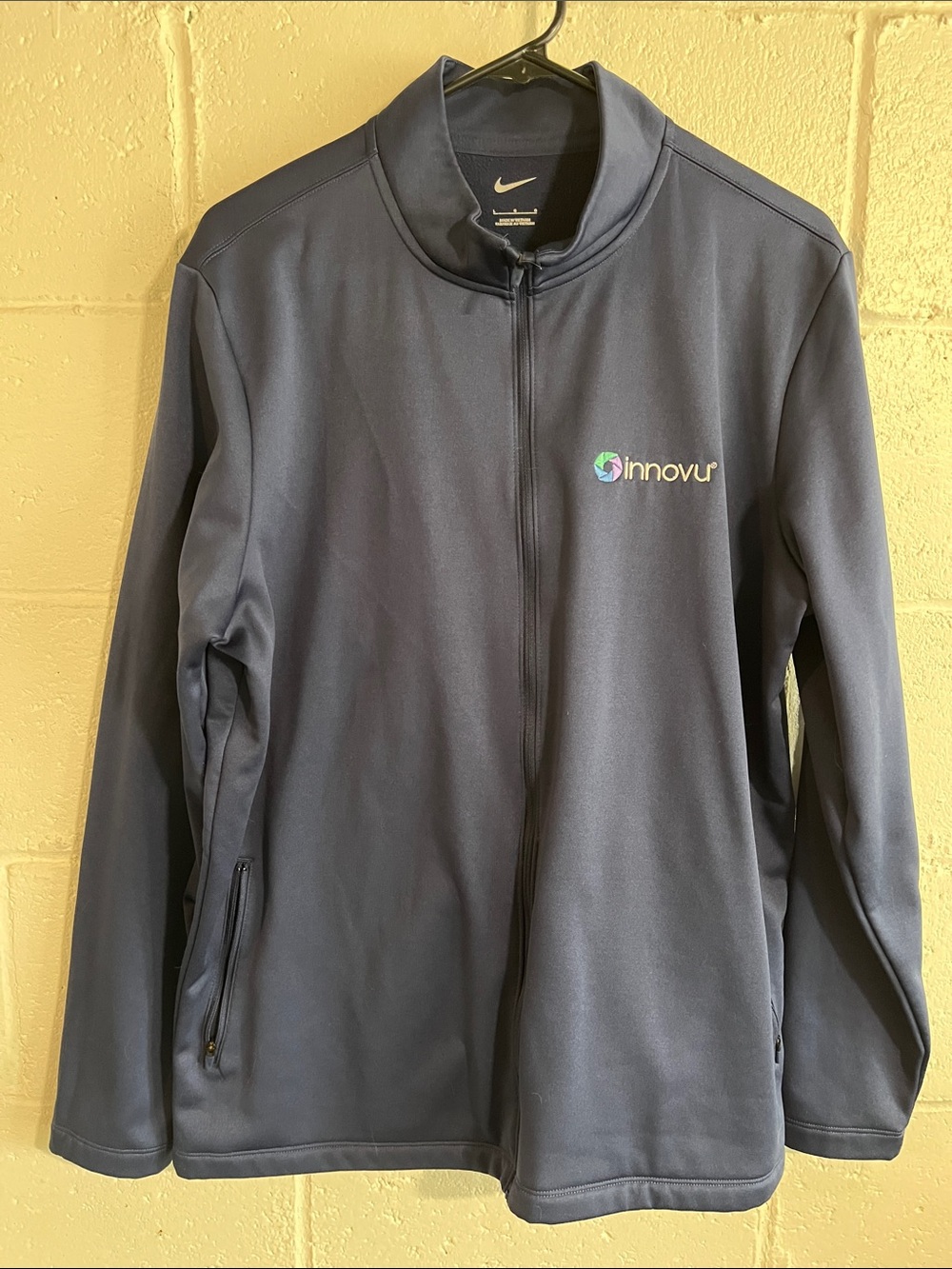 Nike Full-Zip Innovu Logo Jacket- Large